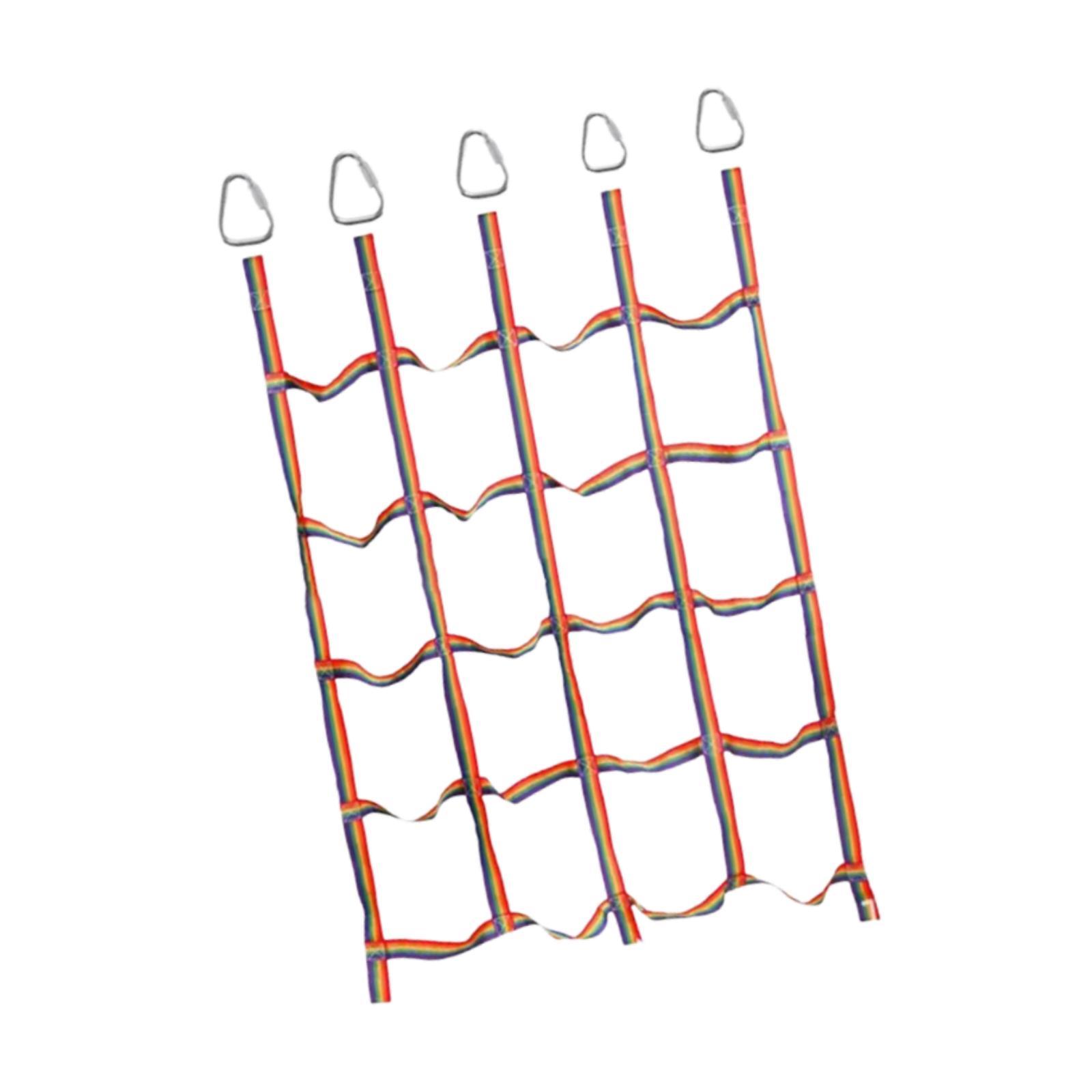 Kids Climbing Net Rainbow Rope - Rope Climb recension och pris