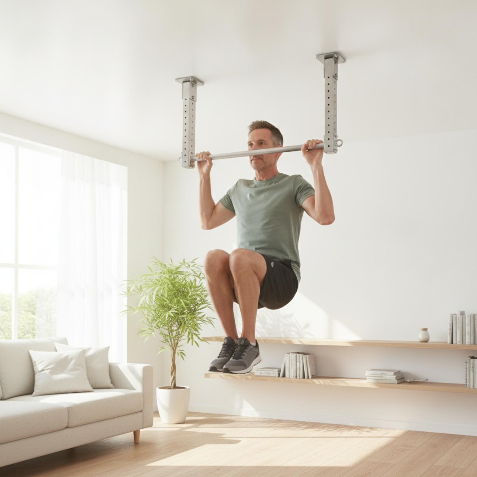 Heavy Duty Adjustable Ceiling  - Pull Up Bar recension och pris