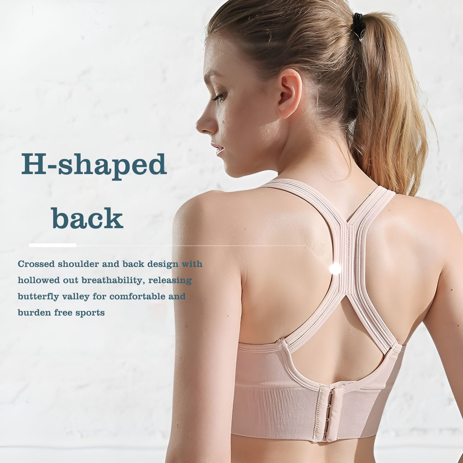 Women's Cross Back Sports Bra  - Gymnastic Ring recension och pris