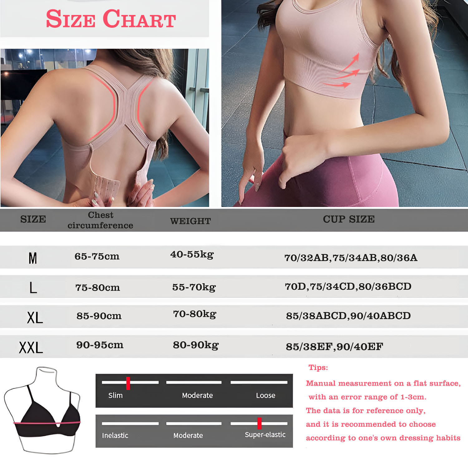 Women's Cross Back Sports Bra  - Gymnastic Ring recension och pris