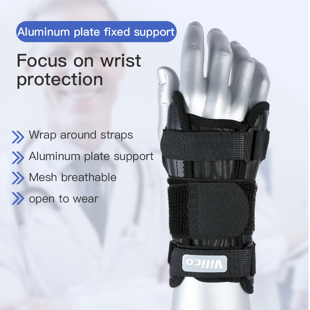 1 PC Sports Fixed Steel Plate  - Weightlifting Gloves recension och pris